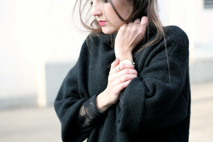 Black pullover by Zara