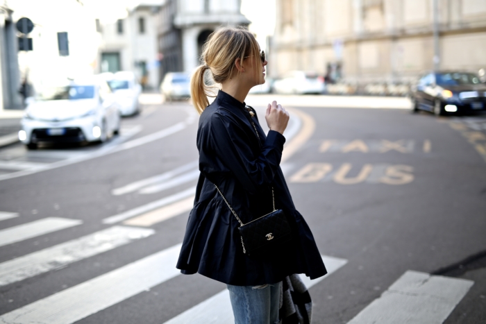 Streetstyle, Statementbluse, Chanel 