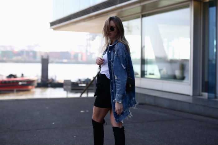 Streetstyle, Jeansjacke 
