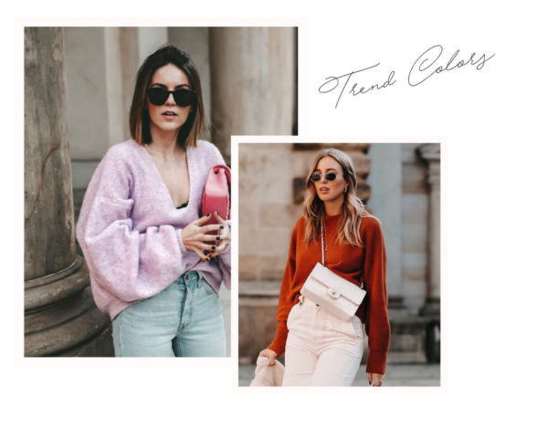 Trend Farbe Lila Rost