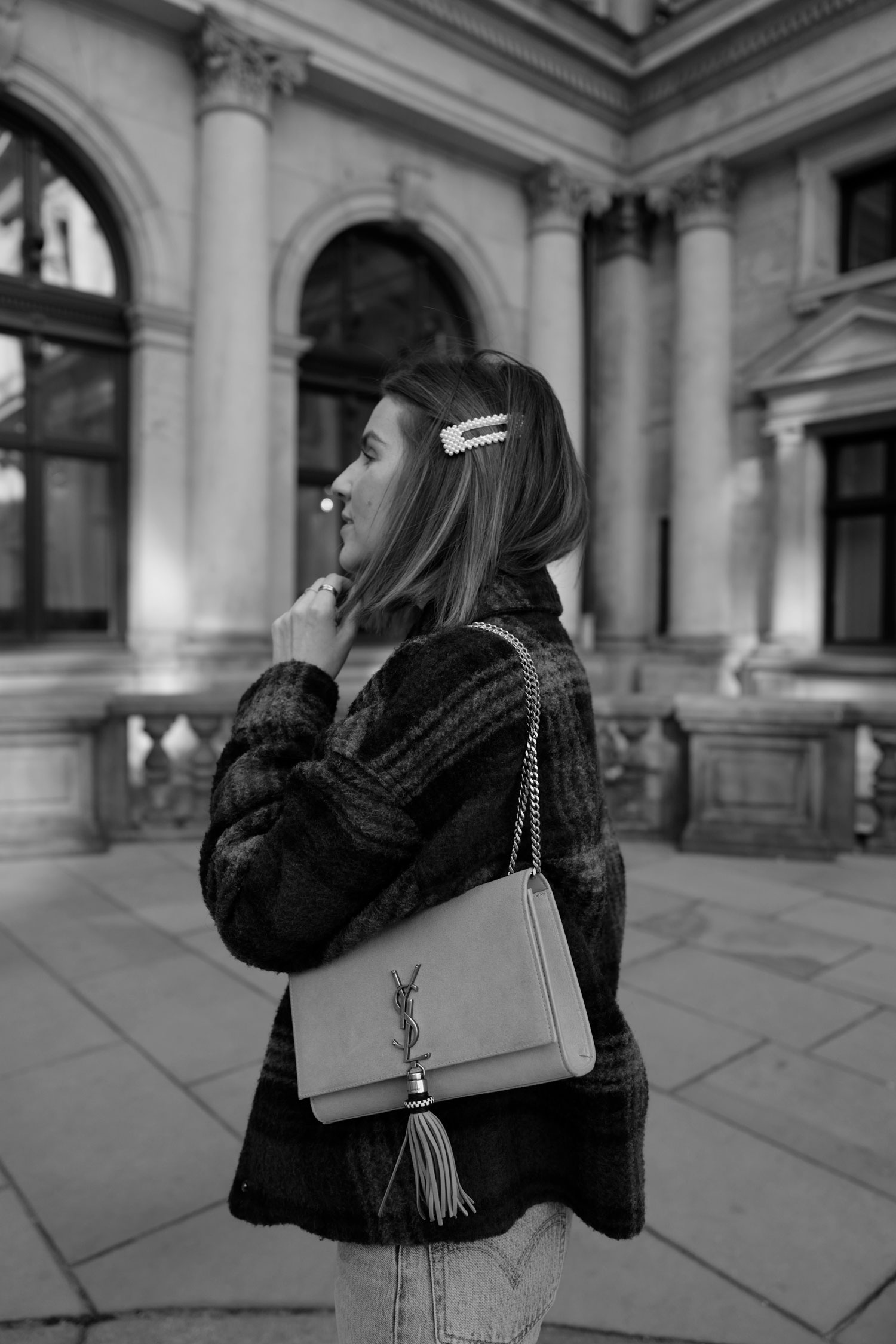 Hair Clip saint laurent bag streetstyle Shoppisticated
