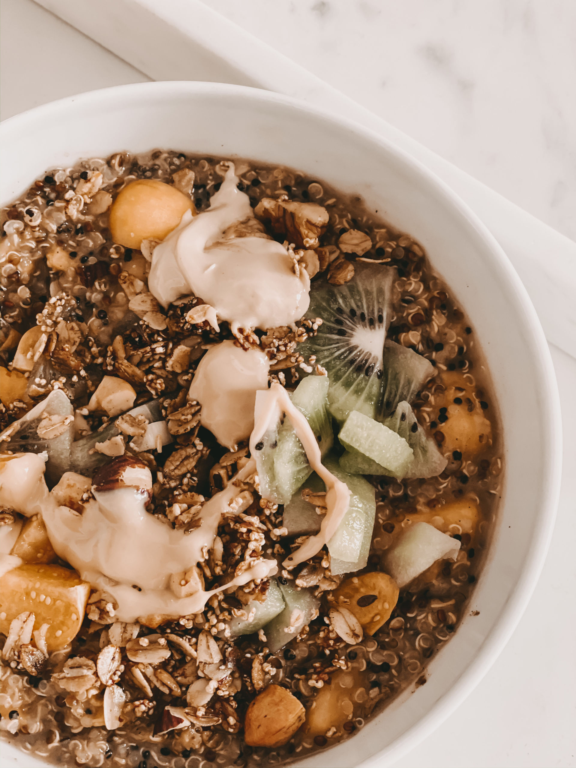 Rezept für Mango Quinoa Bowl