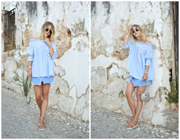 Summer Outfit, Offshoulder, Top, Spain