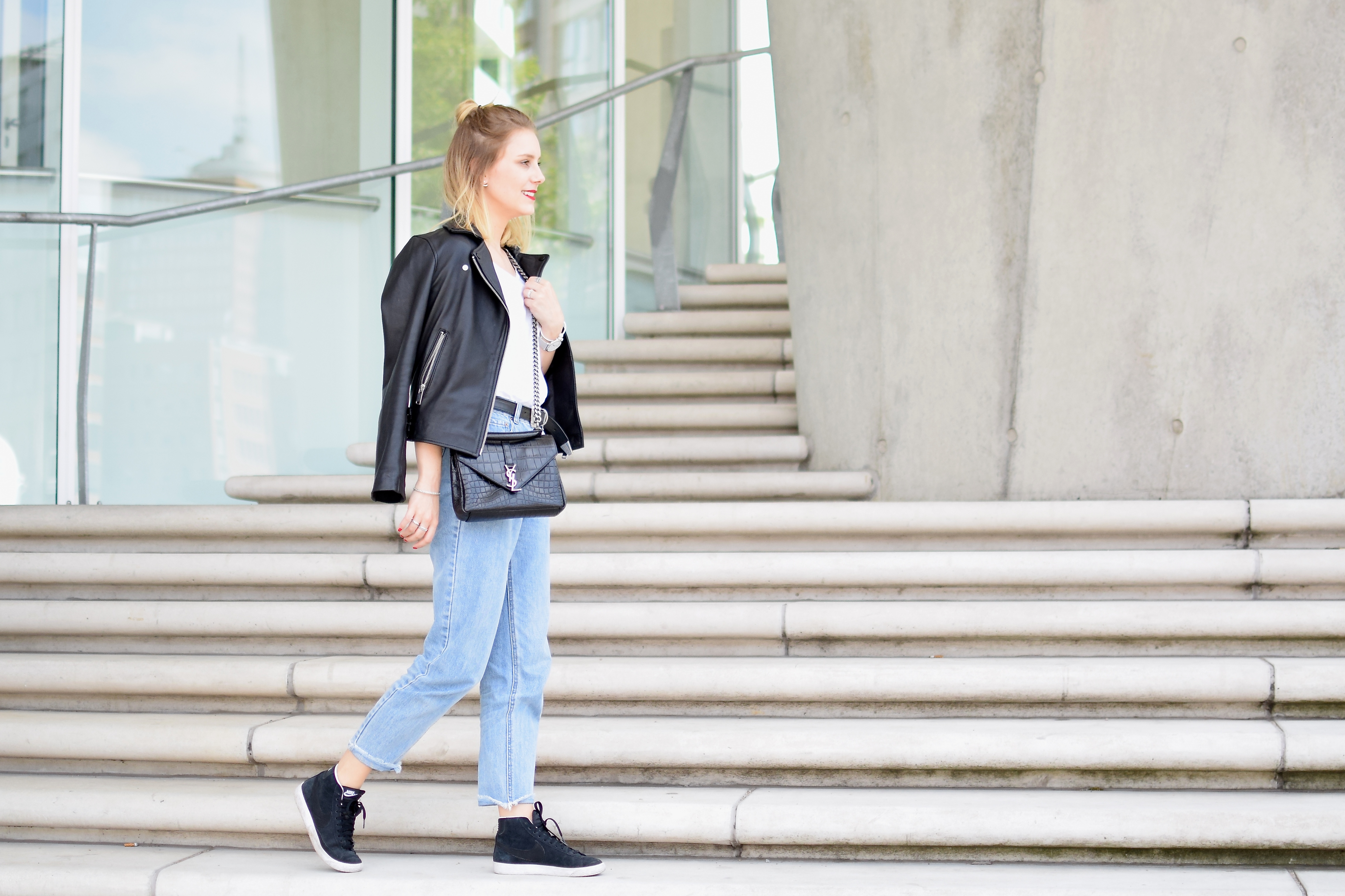 YSL Laurent Bag and Leatherjacket