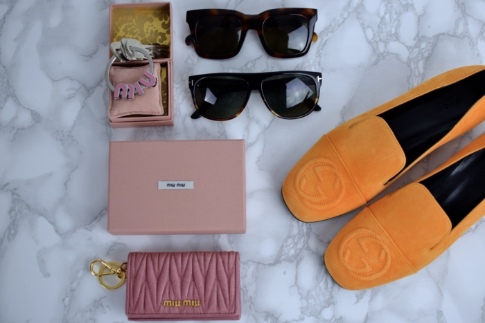 Shopping Haul, miu miu, gucci Loafer, celine Sonnenbrille