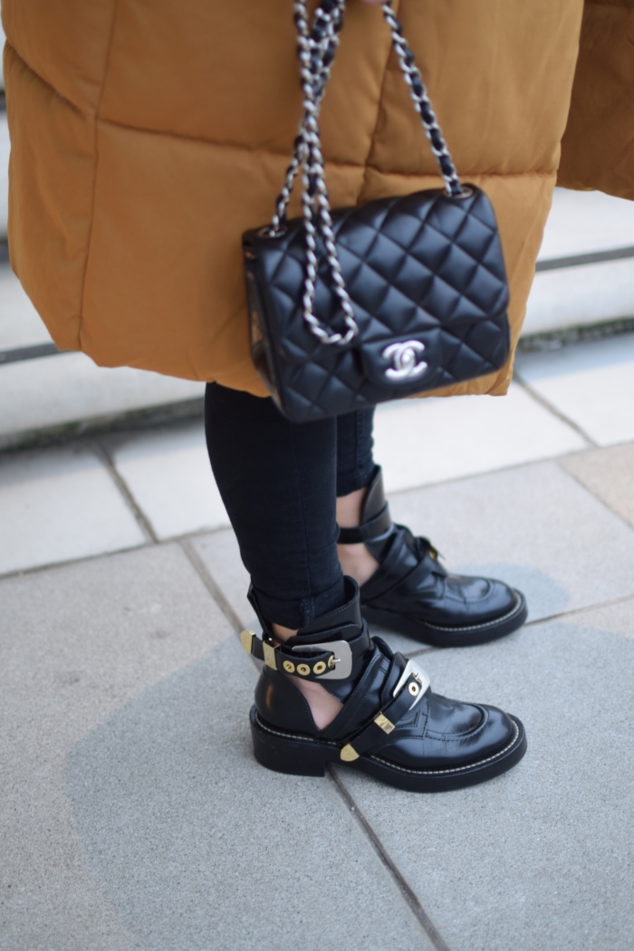 details, Chanel, balenciaga boots