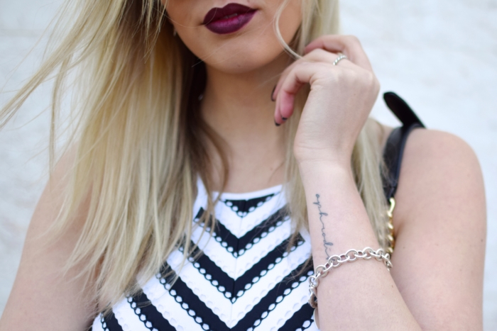 Details schmuck lippenstift