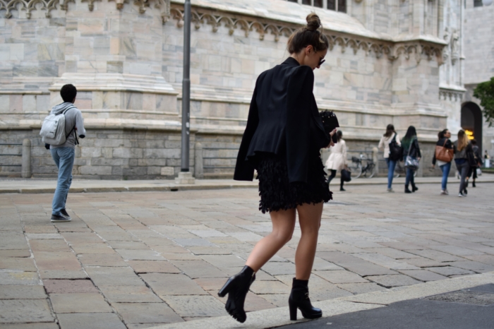milano streetstyle allblack