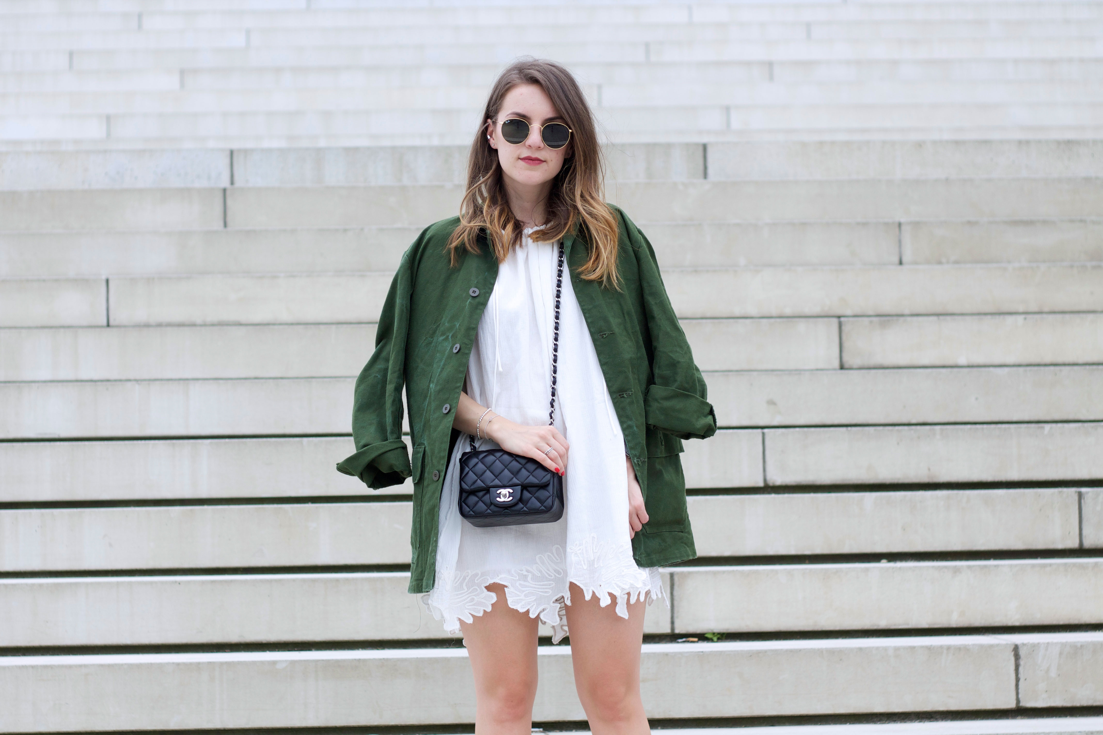 Chanel Bag, Ray Ban, shades
