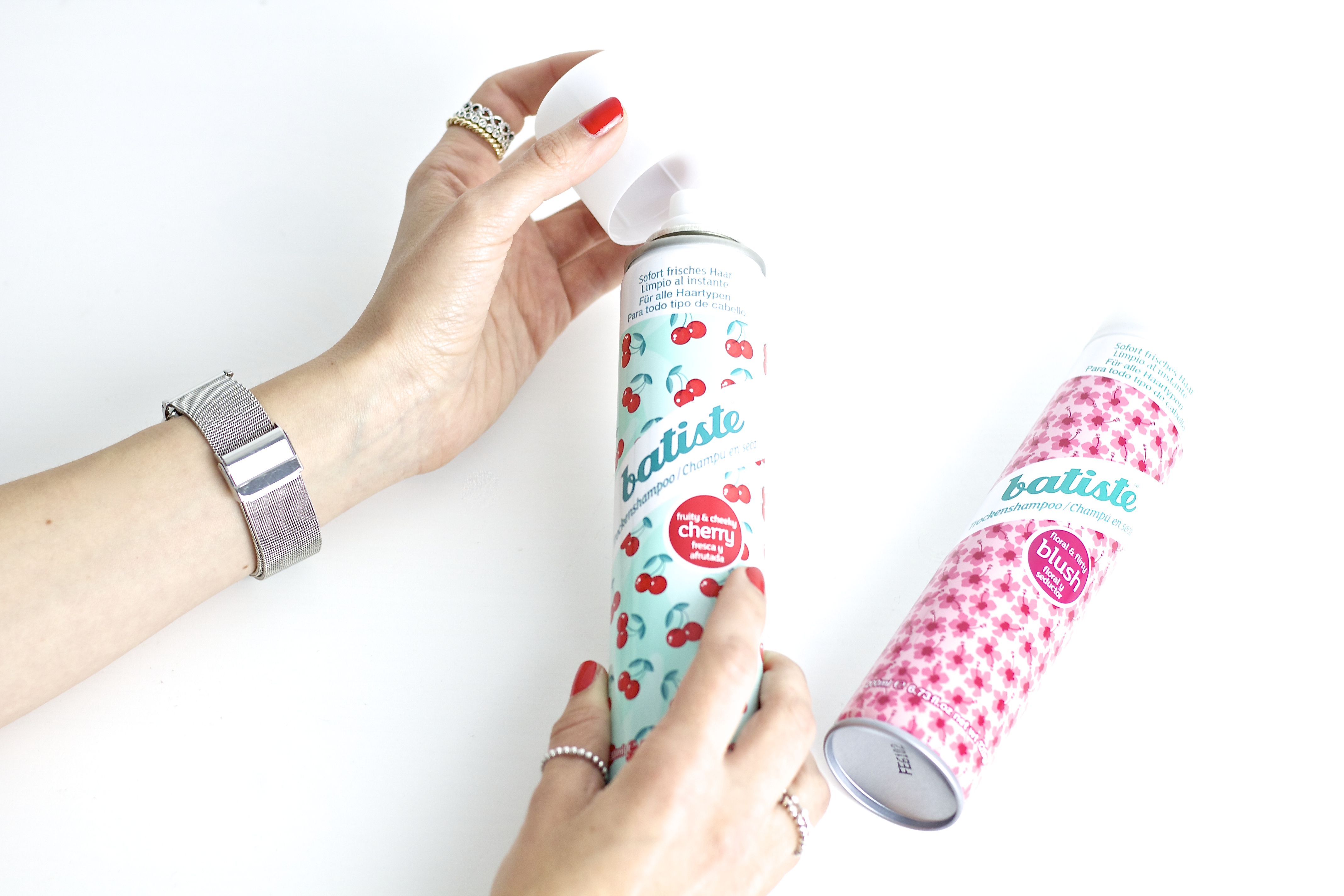 Trockenshampoo mit Sommerduft