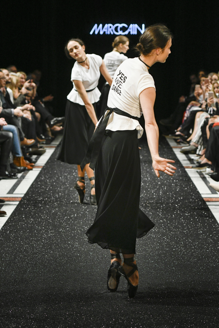 Marc Cain Show, Berlin Fashion Week, Tänzerinnen