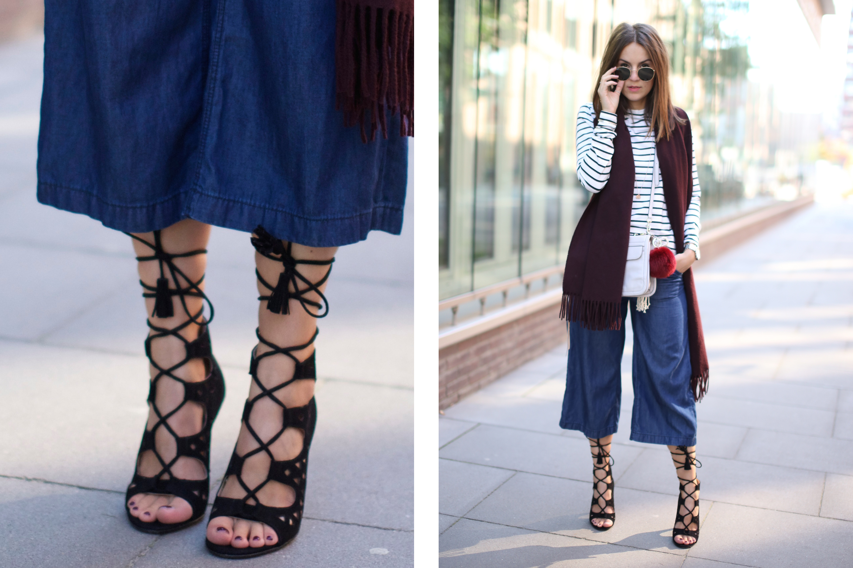 jeans culotte