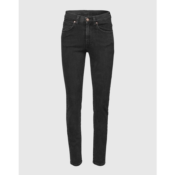 High waisted jeans schwarz