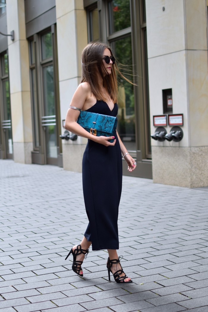 Blue Jumpsuit - Berlin Fashion Week