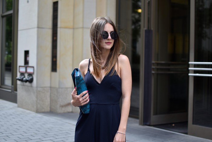 Blue Jumpsuit - Berlin Fashion Week