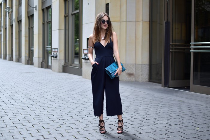 Blue Jumpsuit - Berlin Fashion Week