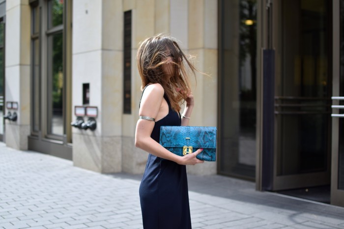 Blue Jumpsuit - Berlin Fashion Week