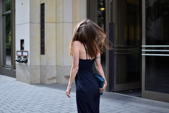 Blue Jumpsuit - Berlin Fashion Week