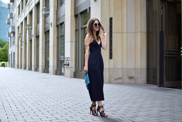 Blue Jumpsuit - Berlin Fashion Week