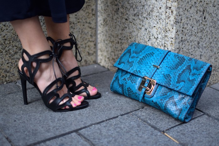 Blue Jumpsuit - Berlin Fashion Week