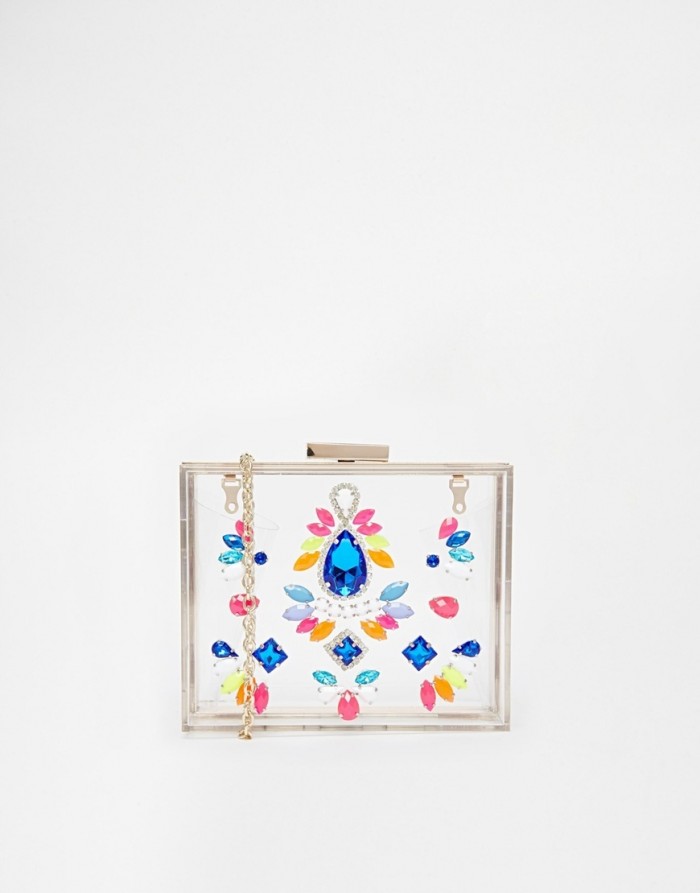 Asos durchsichtige Kasten Box