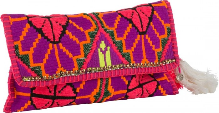 Star Mela bunte Hippie Clutch