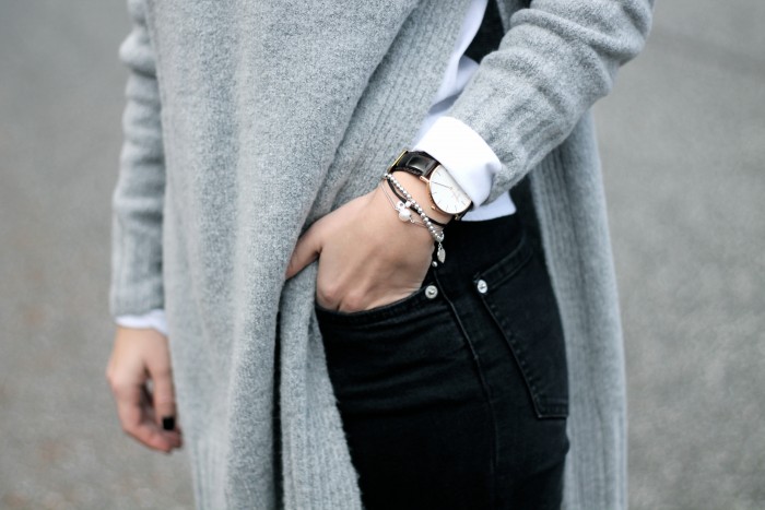 Uhr von Daniel Wellington und Armband von Yana Nesper, Tiffany & Co.