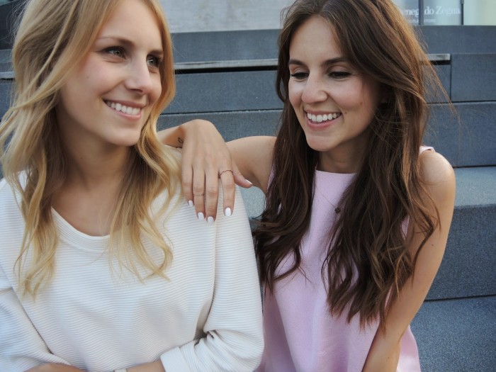 Rosafarbenes Top von Zara