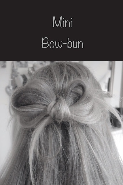 Hair-tutorial: Mini Bow-bun