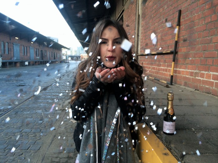 Bloggerin feiert Silvester