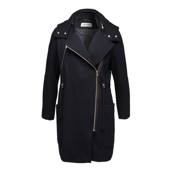 Mantel, Materialmix, Bikerstil