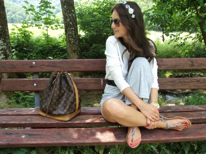 Braune Tasche von Louis Vuitton