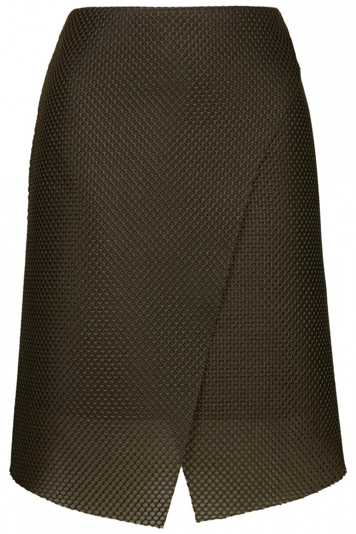 Wickelrock khaki von Topshop