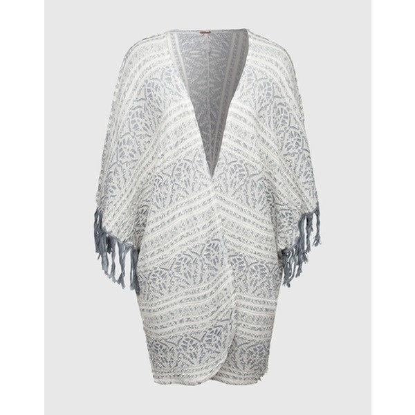 Grauer Poncho Azteken