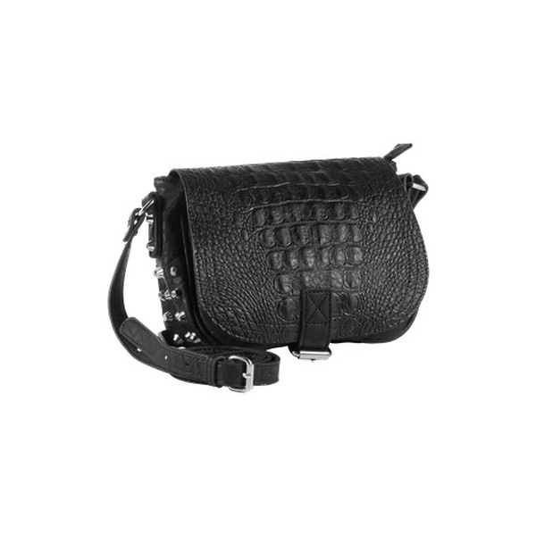Tasche mit Krokoprägung