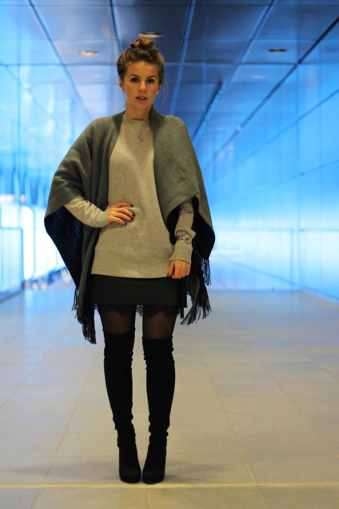 Schwarzer kurzer Rock von H&M