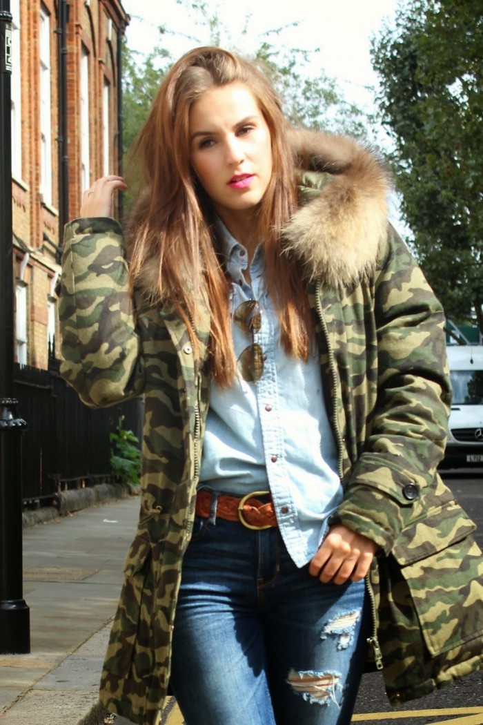 Jeanshemd mit Jeans