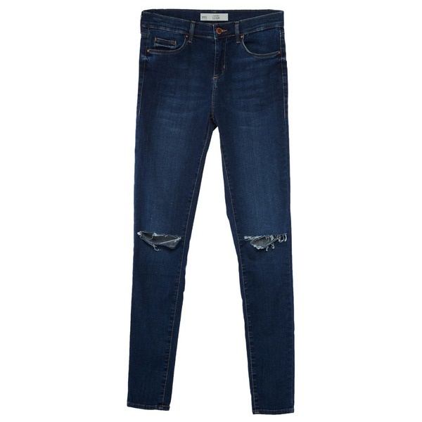 Jeans im Used Look, Destroyed Jeans Topshop