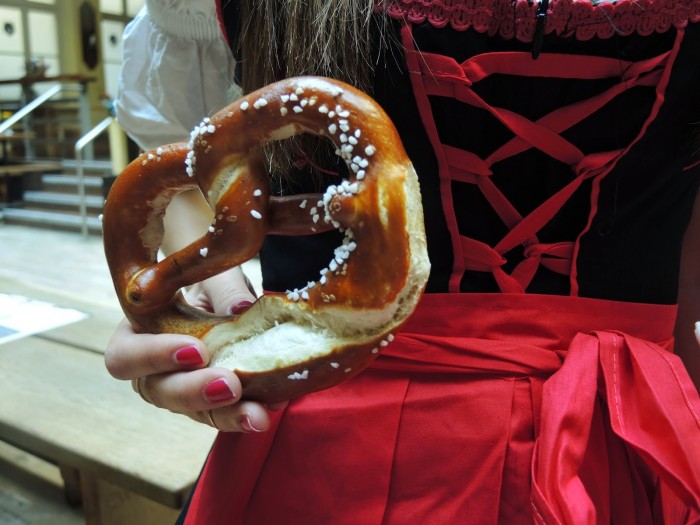 Brezel im Hofbräuhaus Hamburg