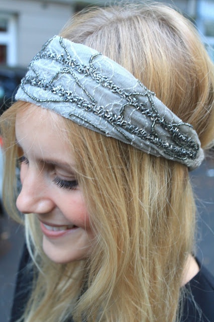 Patterned Hairband by Zara