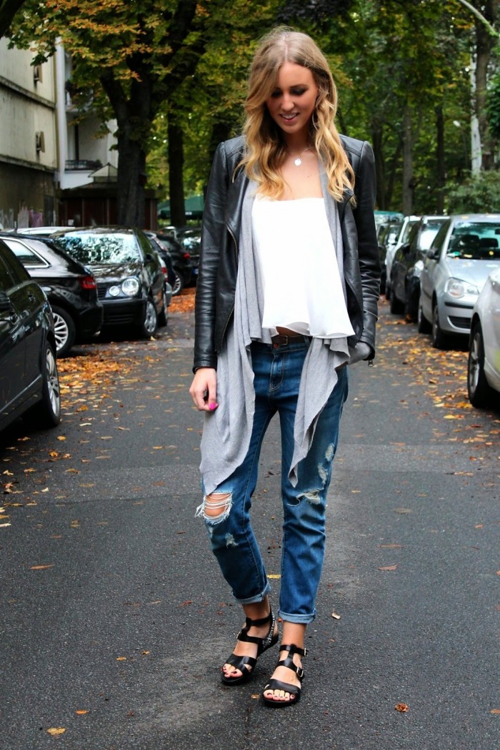 Weiße Bluse von Zara