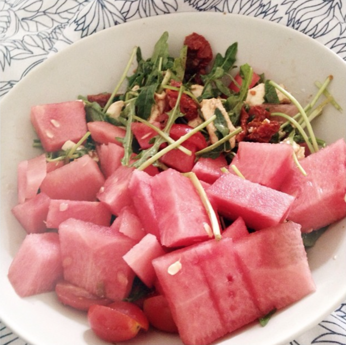 Melonensalat