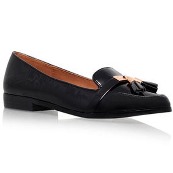 Loafers schwarz Halbschuh