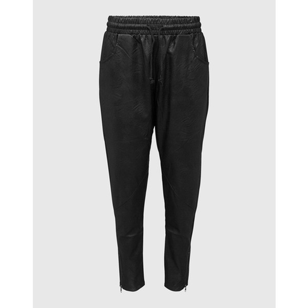 The leather jogger