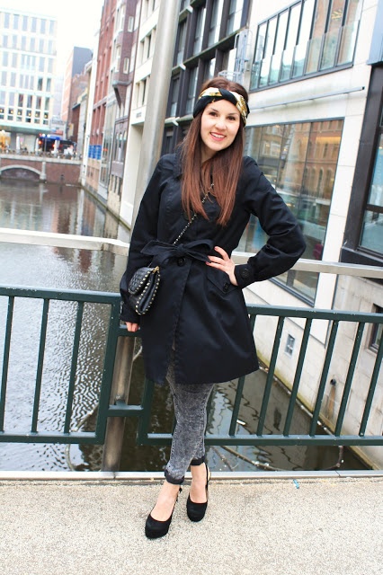 graue jeans von topshop