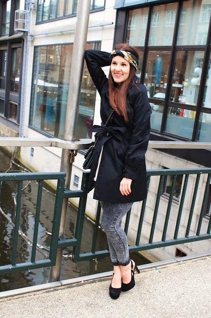 schwarze high heels von pepe jeans