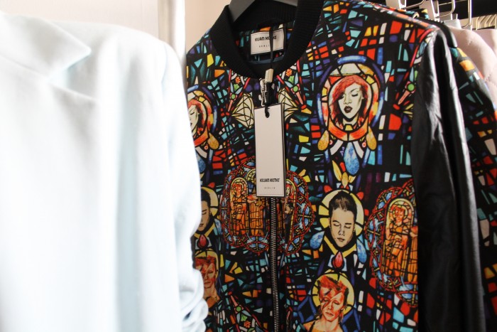 bunte jacke