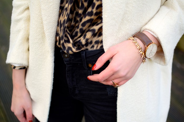 braune uhr von daniel wellington